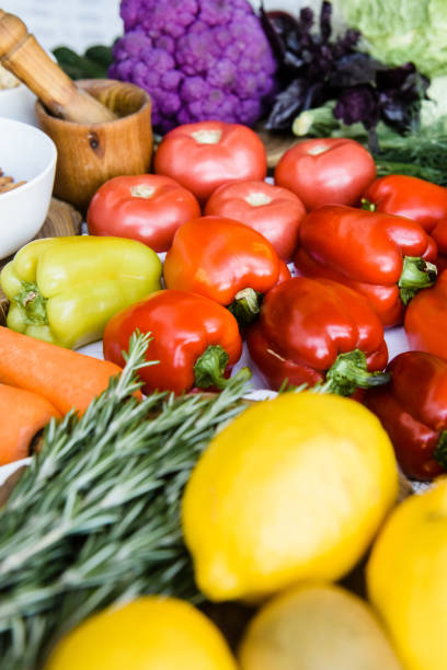 istock Set of vegetables and fruits 1029383758