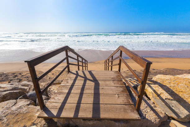 istock Stairs to the beach 1029386420