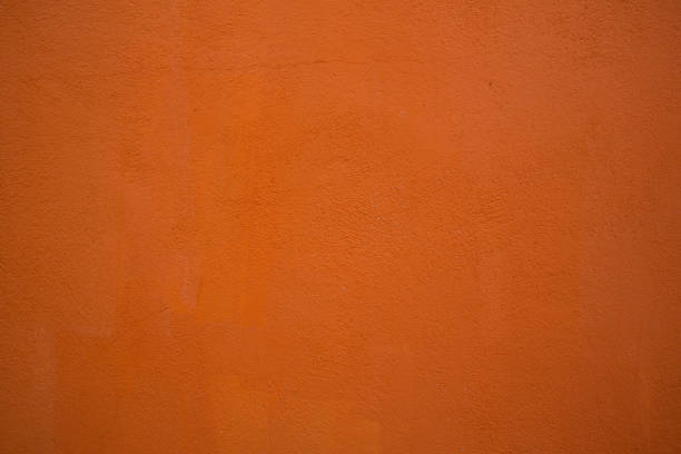 istock Red wall, concrete wall painted red color 1029396918