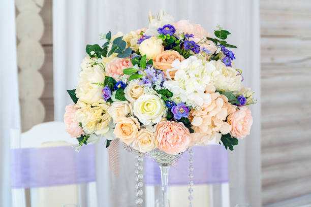 istock Bouquet of white, pink and light roses 1029403060