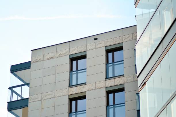 istock Abstract fragment of contemporary architecture. 1029406834