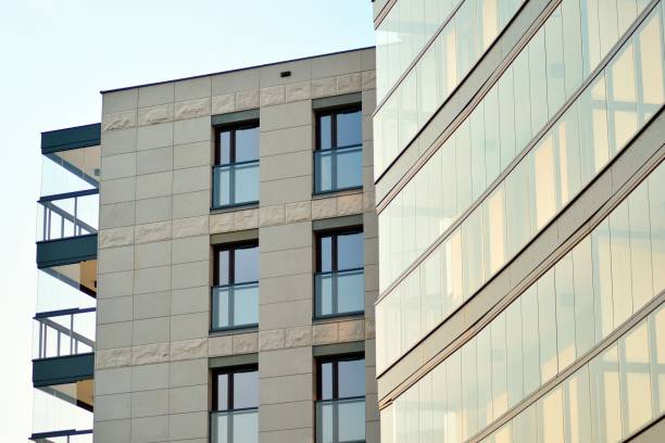 istock Abstract fragment of contemporary architecture. 1029409280