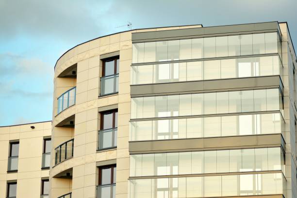 istock Abstract fragment of contemporary architecture. 1029416568