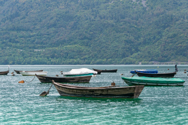 istock Boats on the lake 1029425386