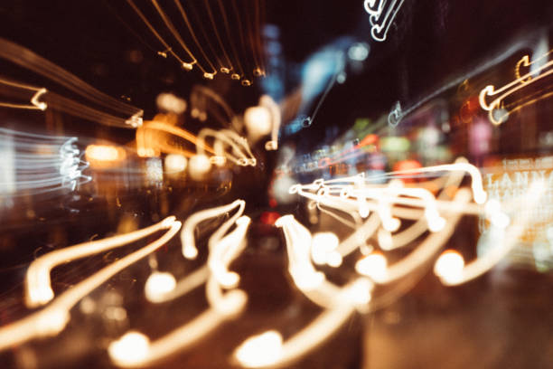 istock Defocused Lights of Cityscape Bokeh 1029427798