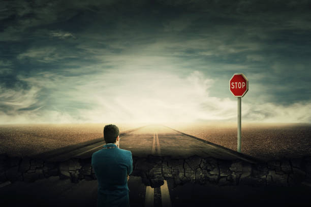istock Career difficulties and overcome for achieve success. 1029427916