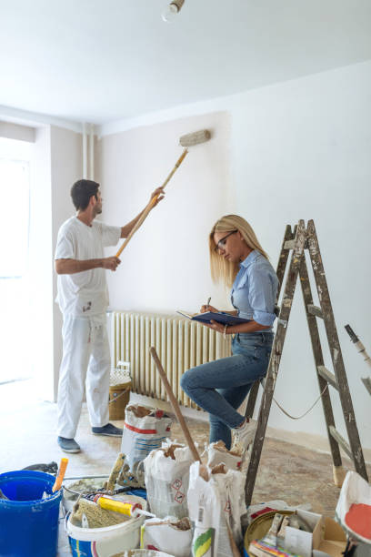 istock property service - architect painters and workers 1029428822