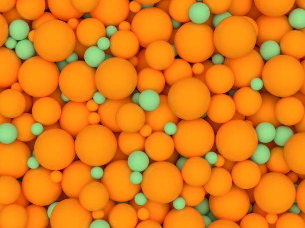 istock Close up of colorful eatable sugar pearls. 3D rendering 1029436204