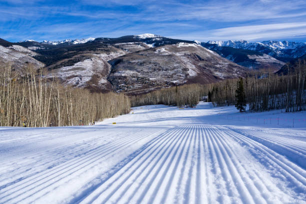 A beautiful panorama of the peaks of Ubaye.\nPhoto taken towards the northeast.\n\nEspace Lumière is 180 km of ski slopes between the resort of Pra Loup in Ubaye and the resort of La Foux d'Allos in Haut Verdon.