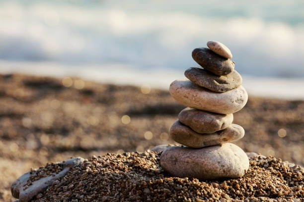 istock Zen Balancing Pebbles, Harmony and Balance 1029460922