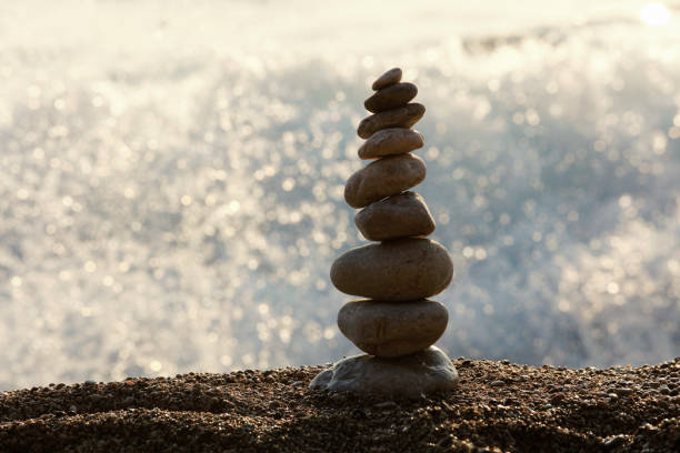 istock Zen Balancing Pebbles, Harmony and Balance 1029460962