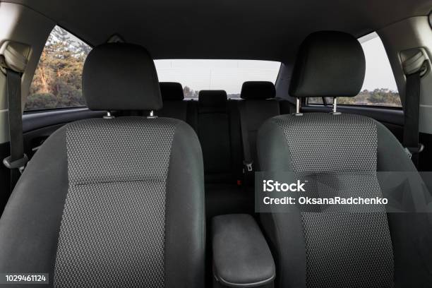 Car Interior Part Of Front Seats Stock Photo - Download Image Now - Car Interior, Car, No People