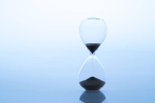 istock Sand clock, business time management concept 1029464074