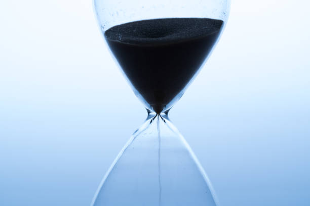 istock Sand clock, business time management concept 1029464146