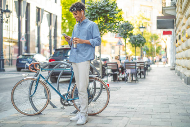 istock Young man is on the move in the city 1029466552