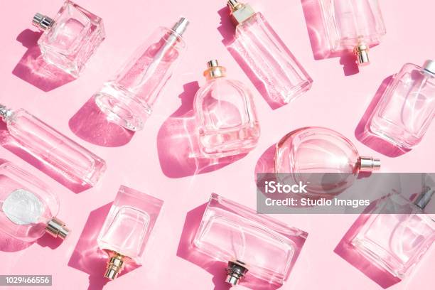 Perfume Bottles Stock Photo - Download Image Now - Perfume, Scented, Perfume Sprayer