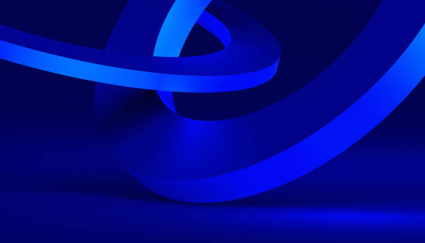 Abstract Minimalistic 3D Background stock photo