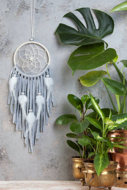 istock Dream catcher on aquamarine 1029479246