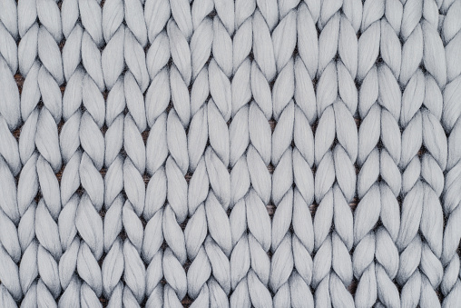 Detailed extreme close up of a fluffy textile structure background