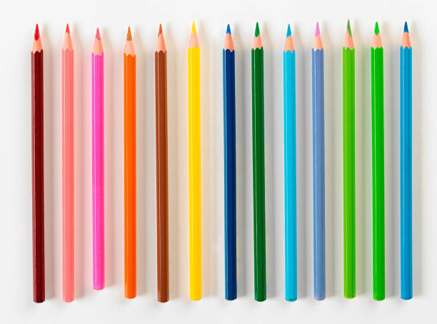 istock High Angle View Of Colored Pencils 1029507314