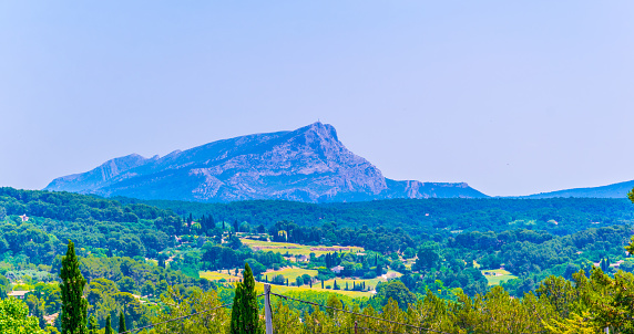 Montagne Sainte Victoire in France