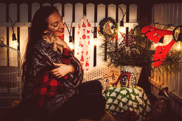 istock Christams time with your pet 1029512036