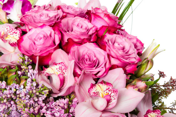 istock Bouquet of many different flowers 1029523754