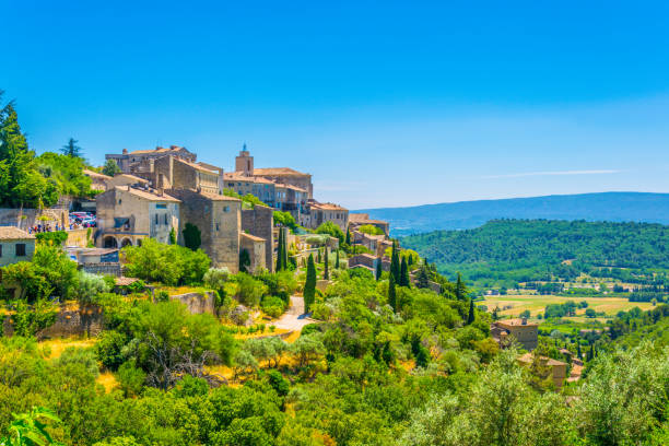 Gordes village in France Gordes village in France avignon france stock pictures, royalty-free photos & images