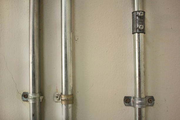 istock The steel pipes 1029611520