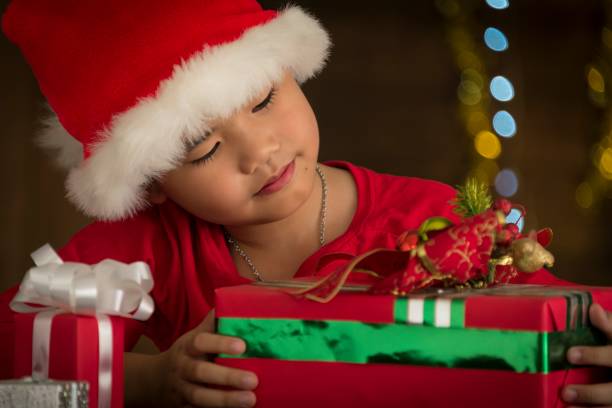 istock Children are a gift received from Santa 1029621832