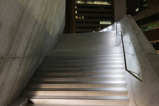 Modern building and Staircase