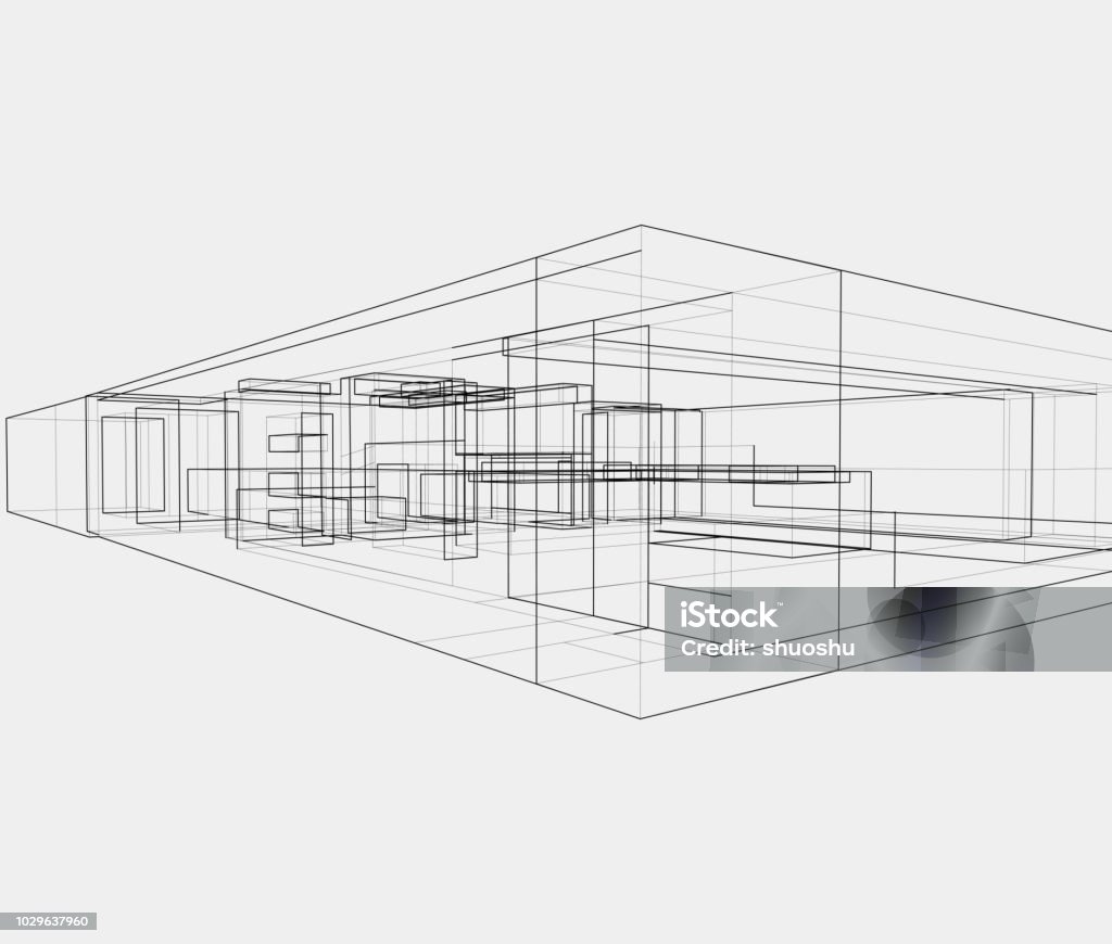 Typical Line Structures Geometric Line Structure Pattern Stock Illustration - Download Image ...