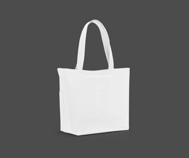 istock blank white fabric canvas shopping bag for save global warming 1029640252