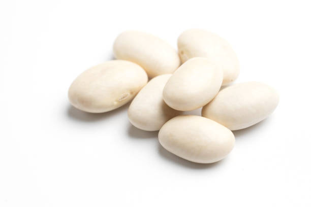 istock heap of white beans isolated on white background 1029643212