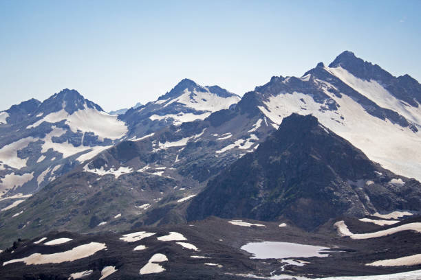 istock View on mountains from big caucasian ridge 1029645326