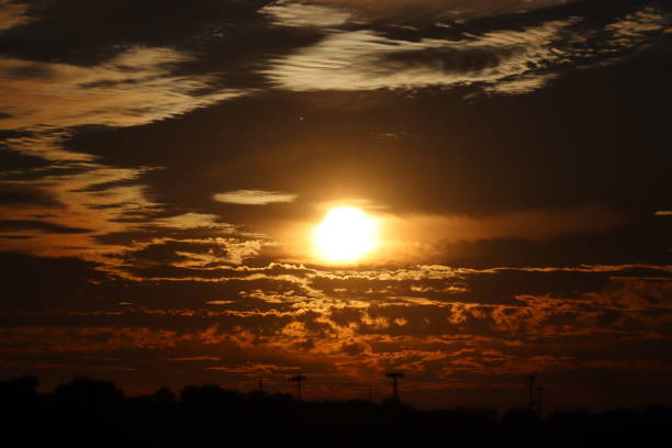 istock Ball of Light On a Bed of Clouds 1029665504