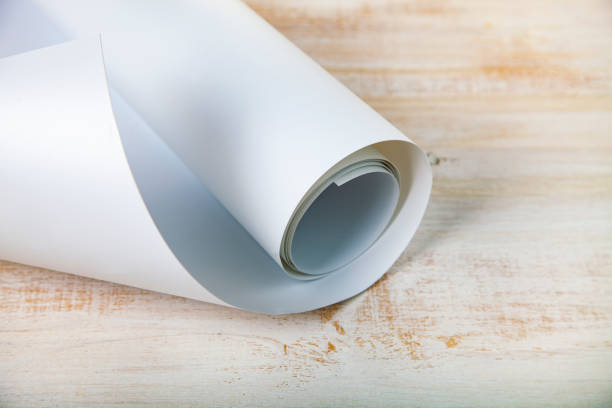 istock Roll of white paper 1029678368