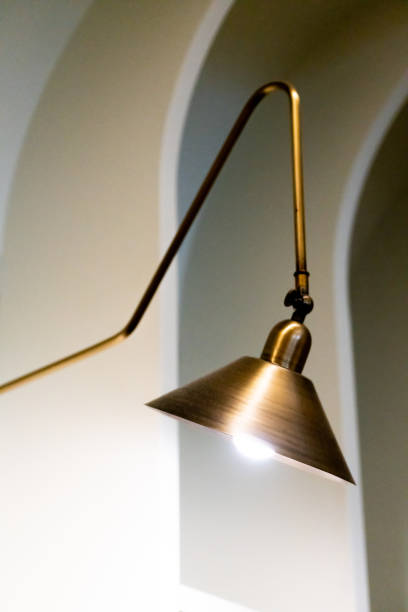 istock The lamp is for guests to read books. 1029679020