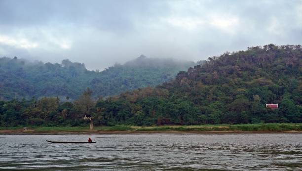 istock Boat on Mekong River, Luang Prabang, Laos 1029687002