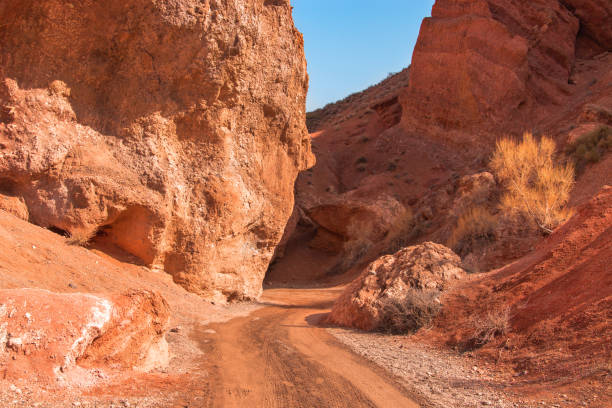 istock Charyn Canyon in Kazakhstan. 1029687686
