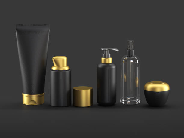 istock Cosmetic products black set 1029692286