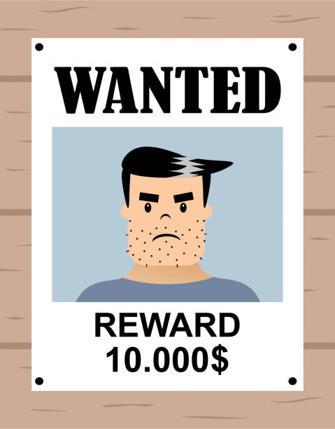 illustrazioni stock, clip art, cartoni animati e icone di tendenza di poster ricercato - wanted poster desire wild west sign