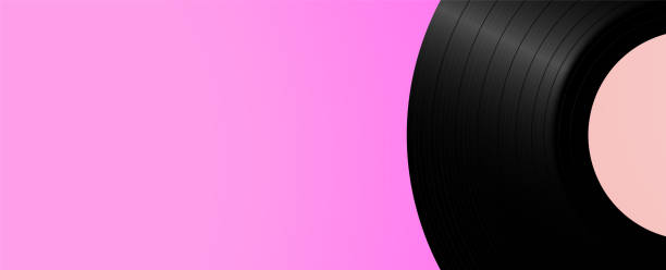 istock Vintage vinyl record background. Retro music background template. 1029720378