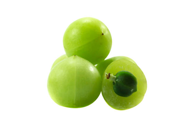 istock Gooseberries Indian isolated on white background 1029723592
