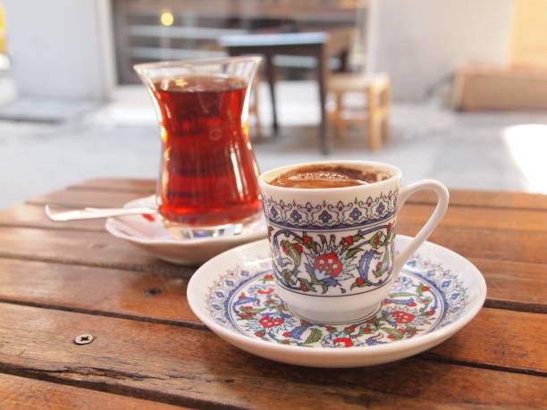 istock Turkish tea and coffee, Istanbul, Turkey 1029738116