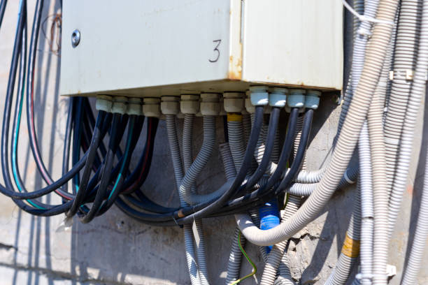 istock Electricity in industrial buildings 1029741380