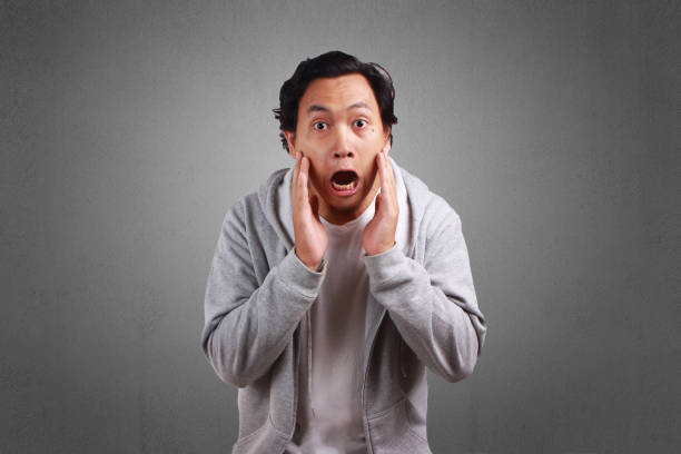 istock Shocked Men With Open Mouth 1029755924