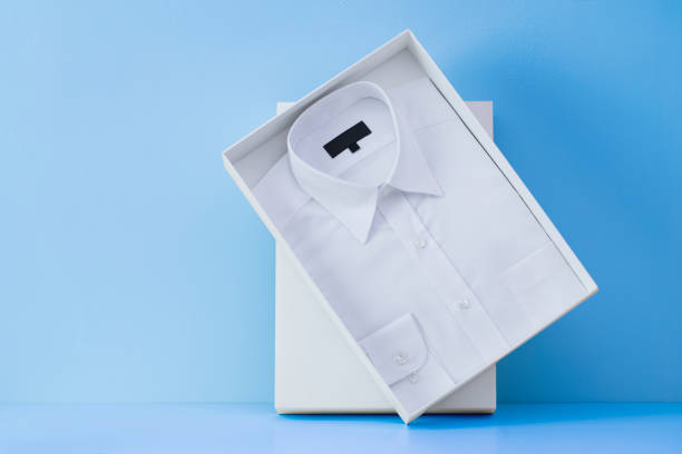 istock Business Men shirt, gift concept 1029762636
