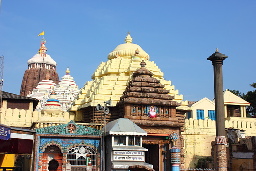 The Shree Jagannath Temple at Puri, India