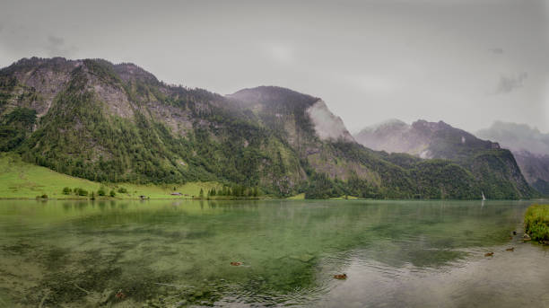 istock Panorama of a lake and a valley 1029771218